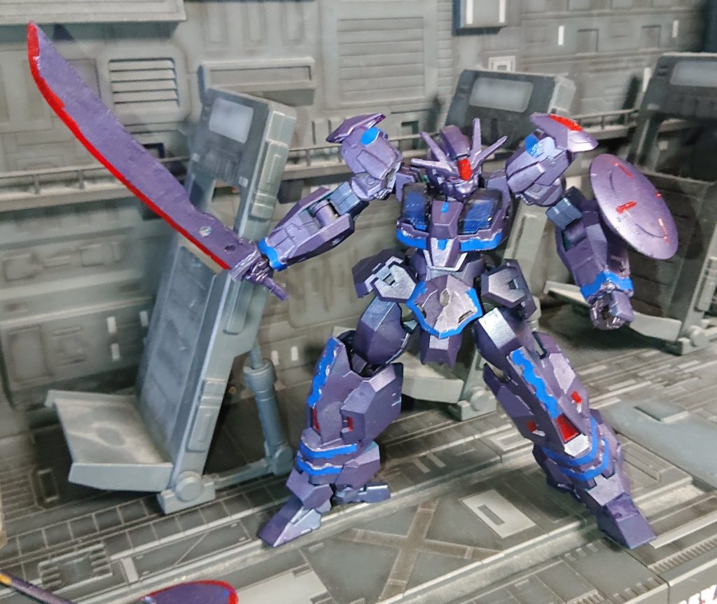 背中の片刃のヒートソード