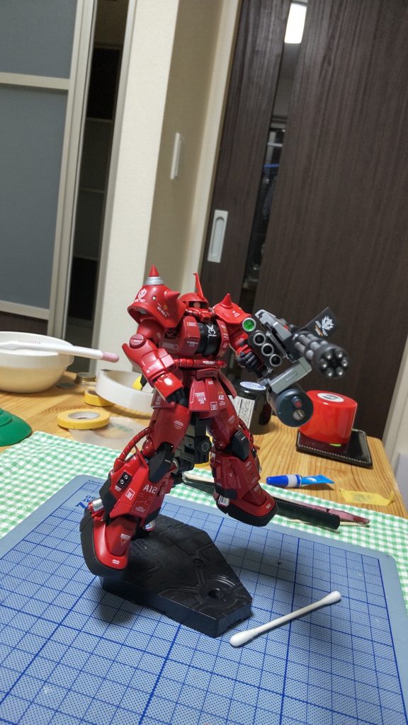 シャア専用ザク　Hg–4枚目/制作者：ノグチ ヒロシ