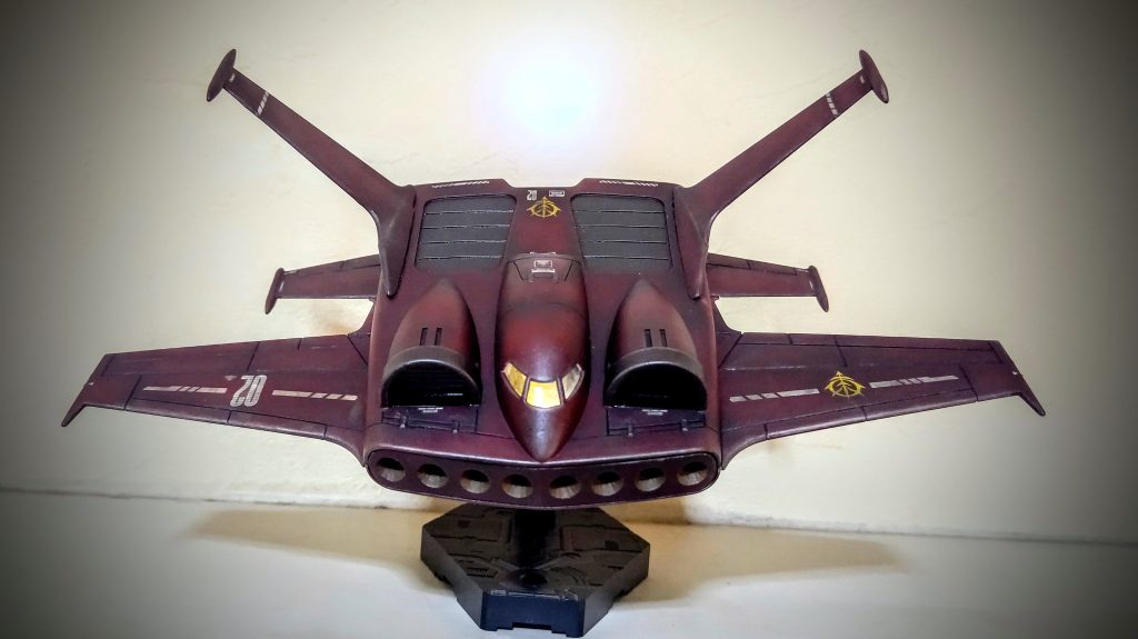 コクピットはちゃんと光ってます。