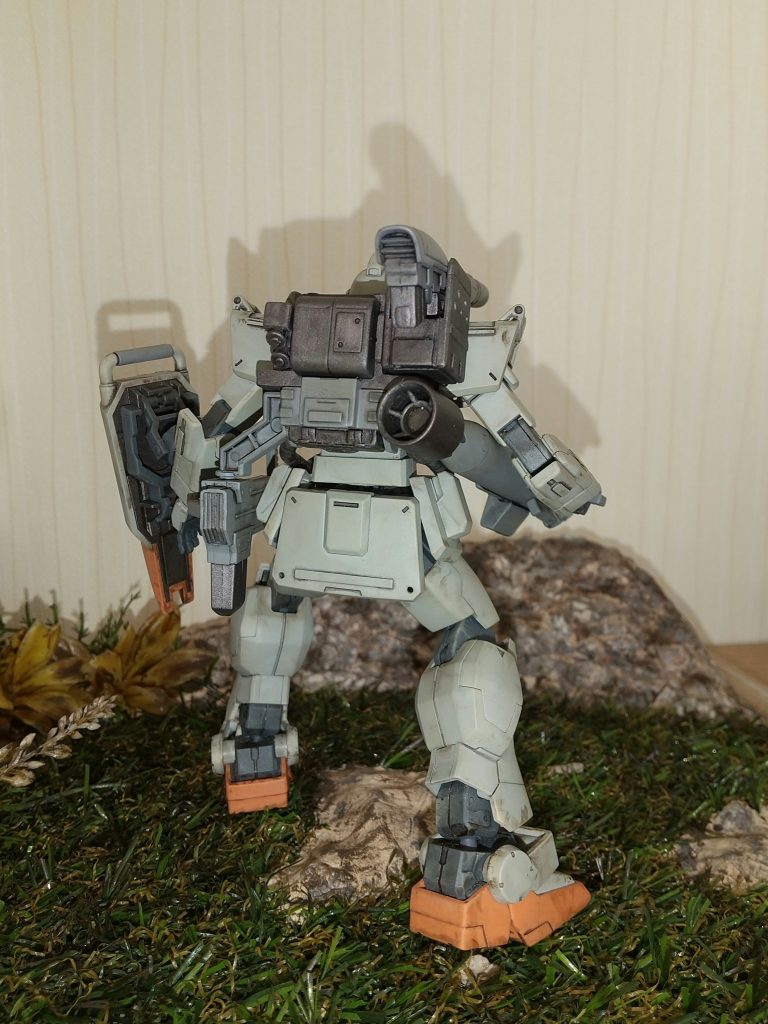 ディティールアップしてウェザリングしています。