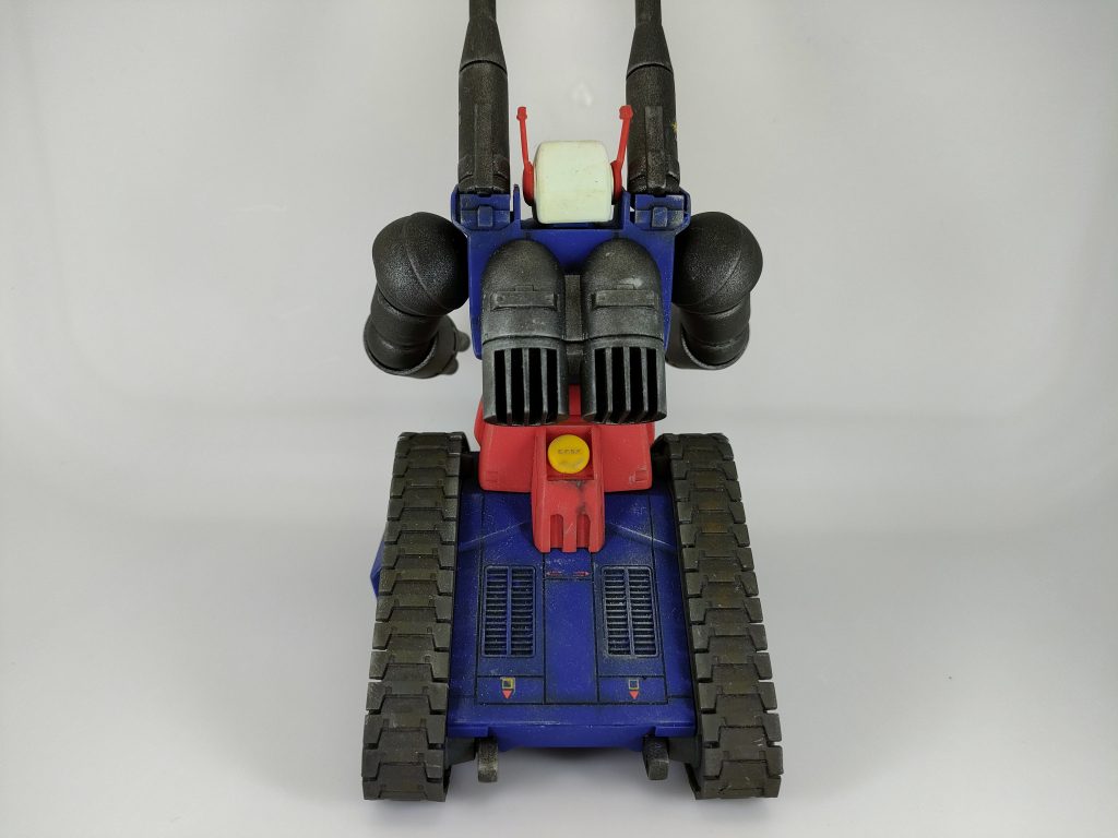 2作品目　初デカールと部分塗装ガンタンク–4枚目/制作者：A-BASE