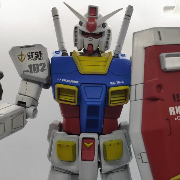 初めての投稿です。　MG RX-78-2 Ver1.5