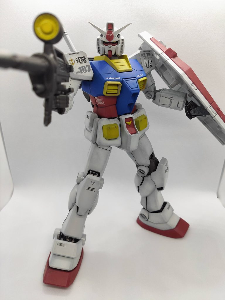 初めての投稿です。　MG RX-78-2 Ver1.5–4枚目/制作者：ゆうさん
