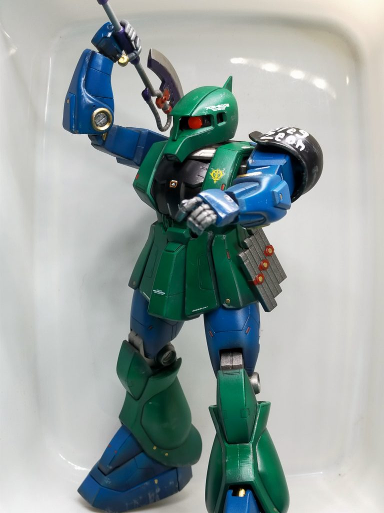 ザクの日に合わせてザクⅠ制作–5枚目/制作者:ウワンテ