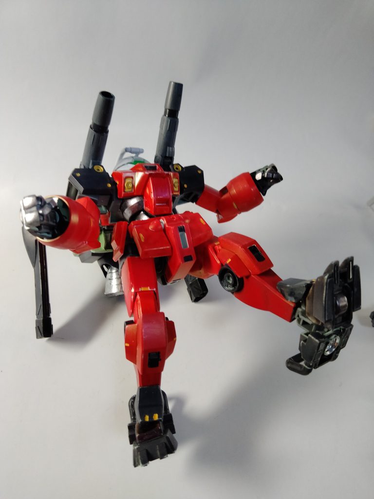 ですがこれでも立位で立たせようとするとご覧の有様（笑）