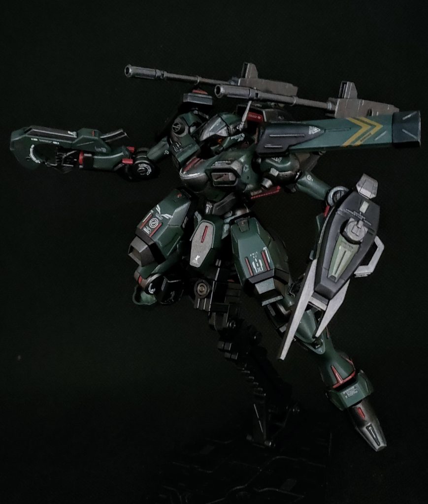 オプション武装も用意。ザウォートは色々なバリエーションを作って楽しめそうですね☺️