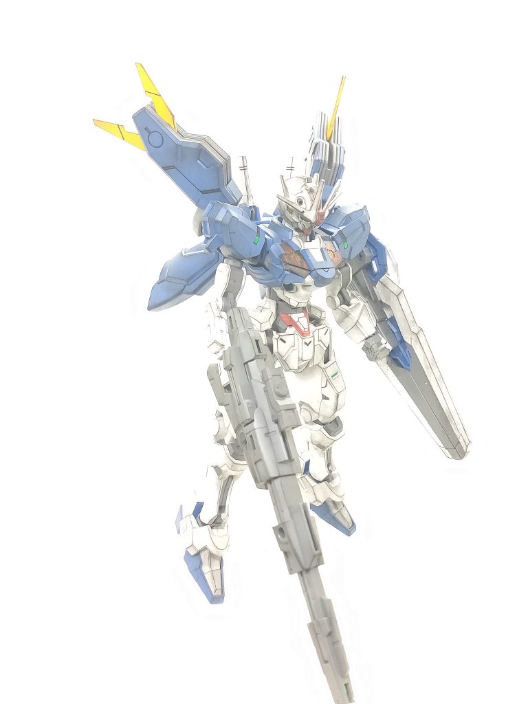 ガンダムエアリアル(改修型)–2枚目/制作者：かえる