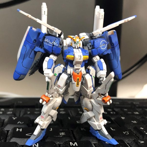 ガンダムアーティファクト　Ex-Sガンダムをエアブラシ塗装