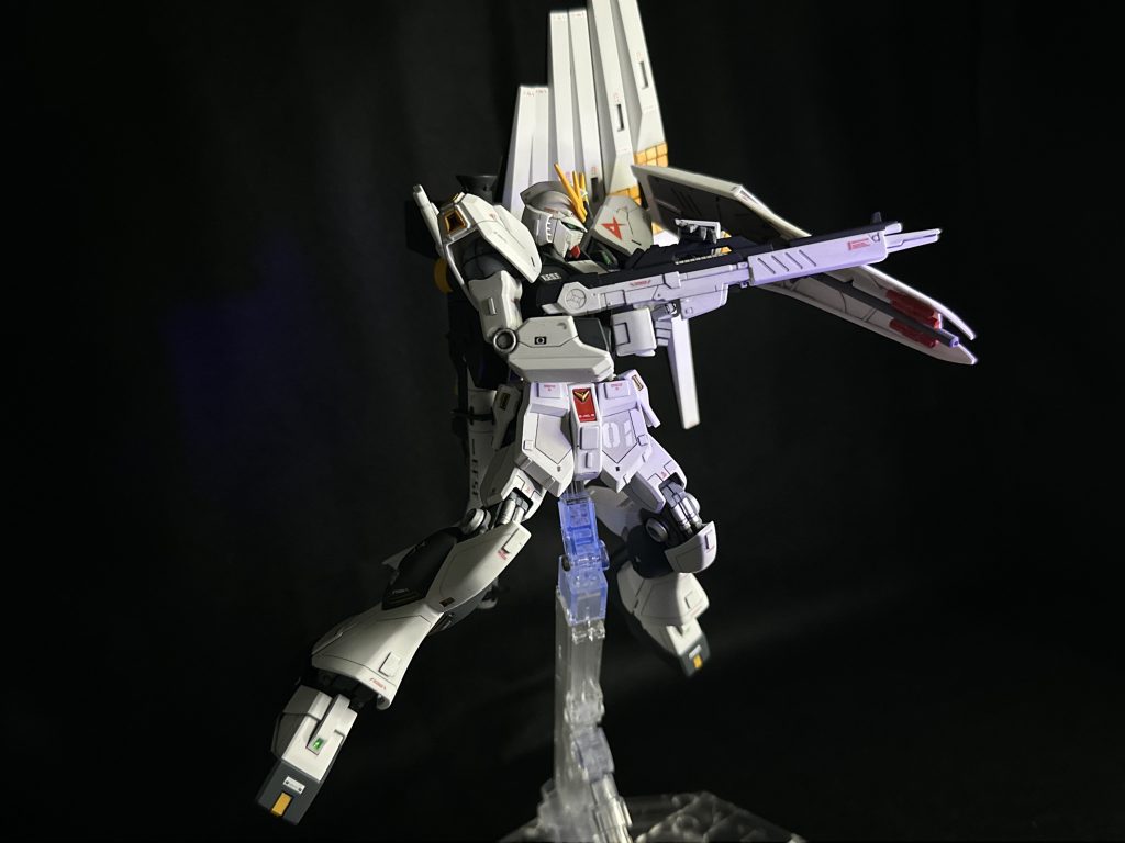 HG RX-93　νガンダム［ダブルフィンファンネル装備］　全塗装　　改修–9枚目/制作者：O846