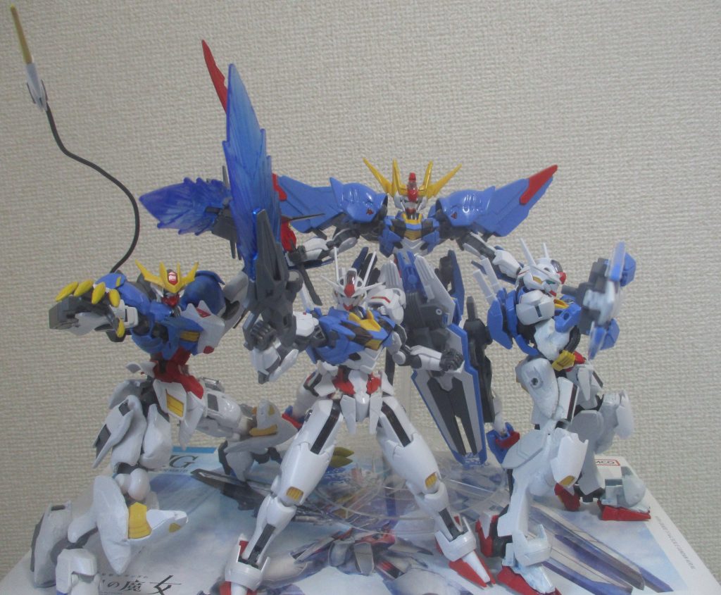 スレッタ「みんな(エアリアル、バルバトス、アスモデウス、マルコシアス、グレモリー、フラウロス)行くよっ!!!!!」