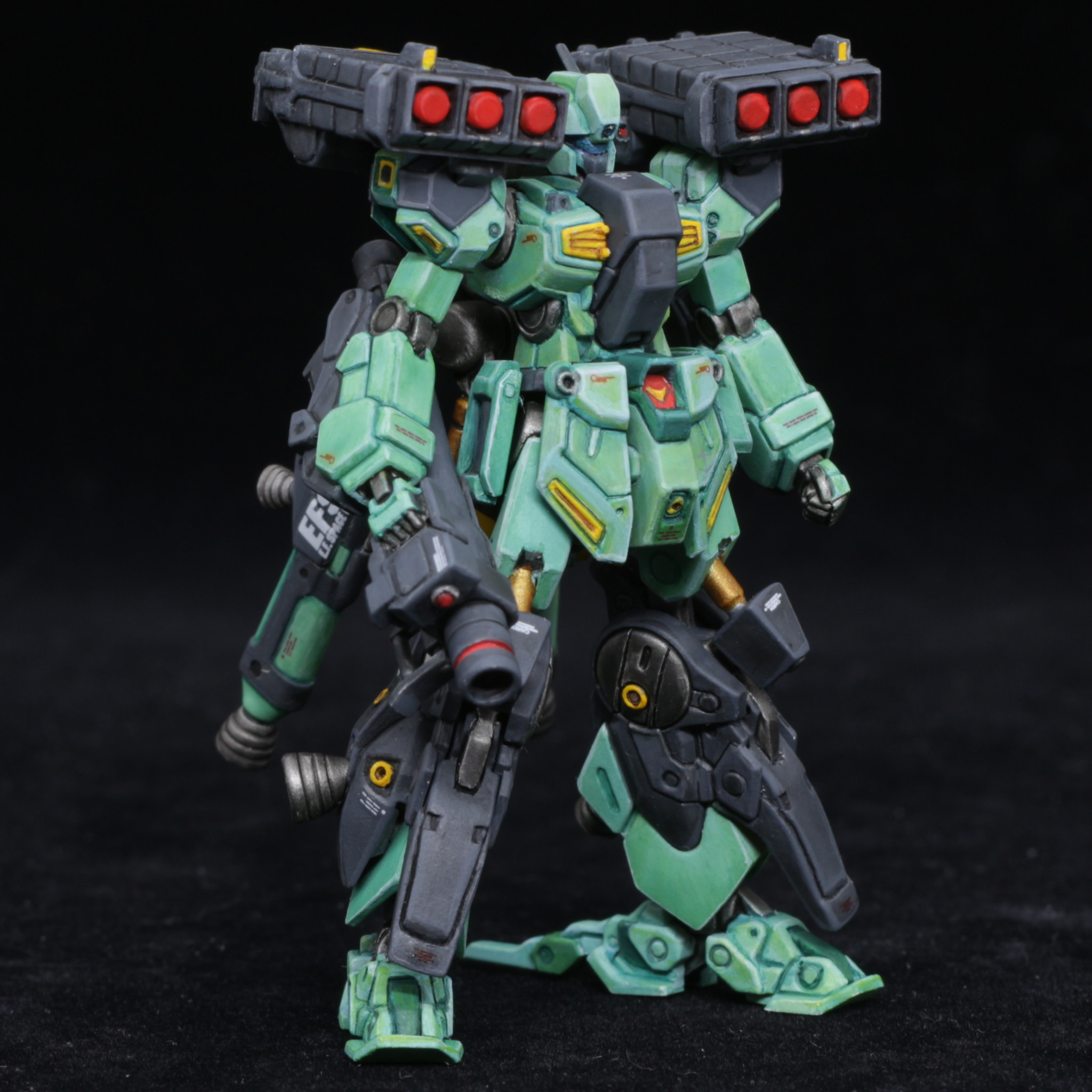 ジムHGスタークジェガン 全塗装 ガンプラ 完成品 - 模型/プラモデル