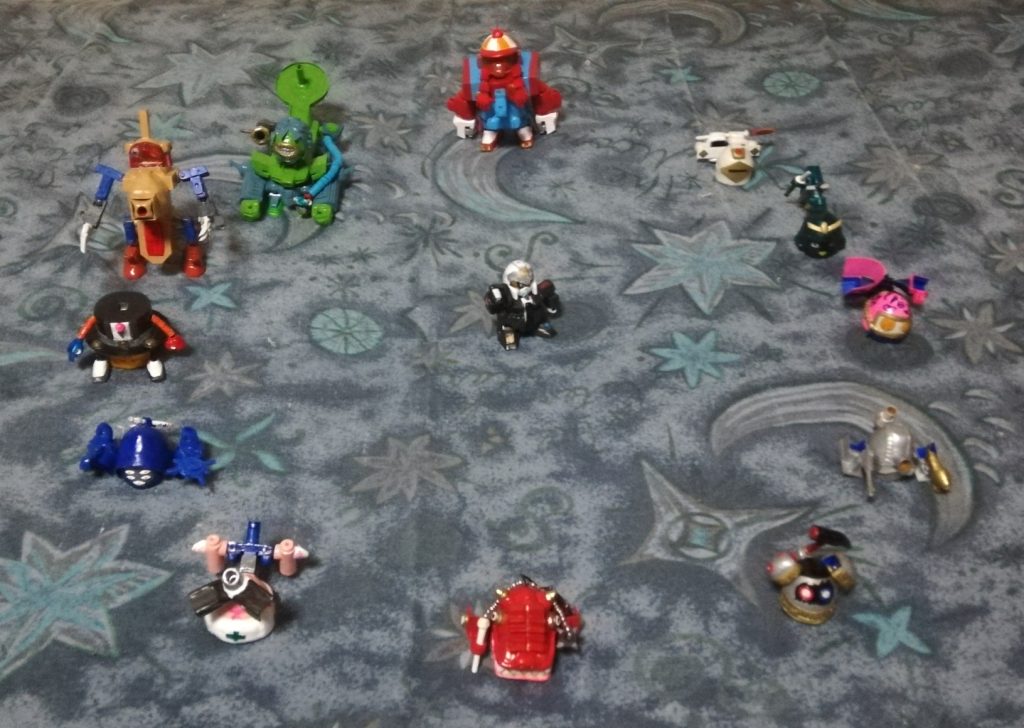 1時=聖騎士(パラディンナイト)2時=光侍(ライトニングザムライ)3時=風来坊(ブライシン)4時=銀の弾丸(サーチトリガー)5時=筋肉祭(マッスルサーカス)6時=最弱の拘束竜(バインドラゴン)7時=空飛ぶお薬(ドラッグシンドローム)8時=青き幻影(ブルーゴースト)9時=双面の魔術師(ダブルマジシャン)10時=核兵器男(クリアバーン)11時=電子の怪物(スプレッドモンスター)12時=最強の鎧(パーフェクトブラウン)