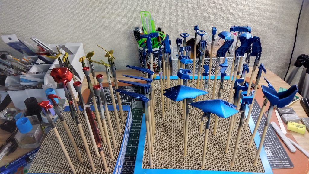 トリコロールカラーにしようとした時期もありましたw