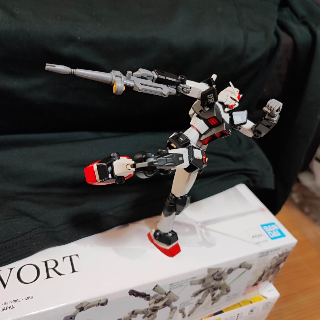 可動範囲がエグいのでバランスが取りやすいです