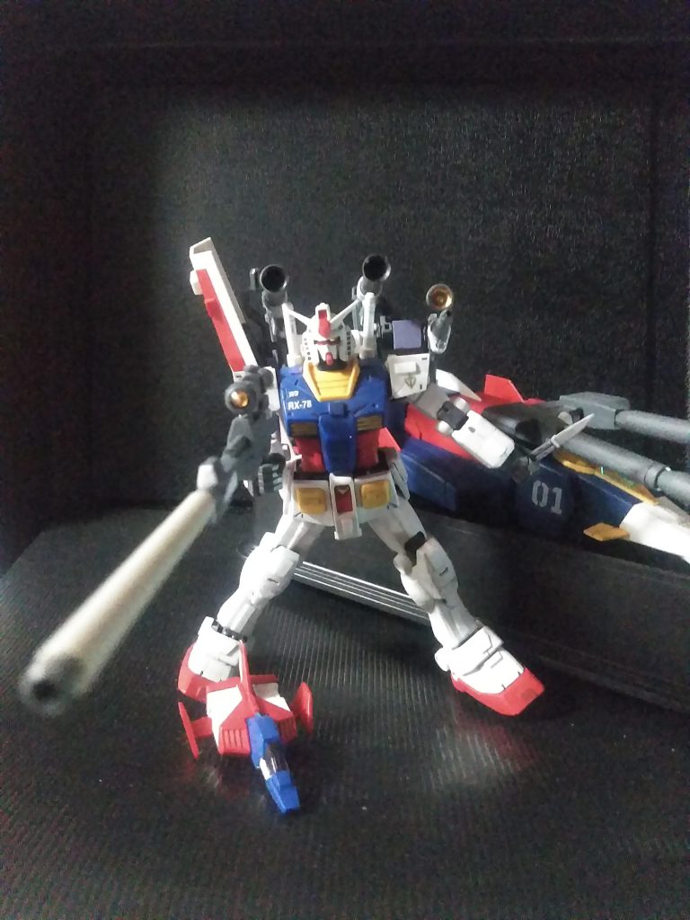 バタフライナイフもどうぞ(小さくて迫力不足😭)いや～プレイバリュー高くて良キットでした。