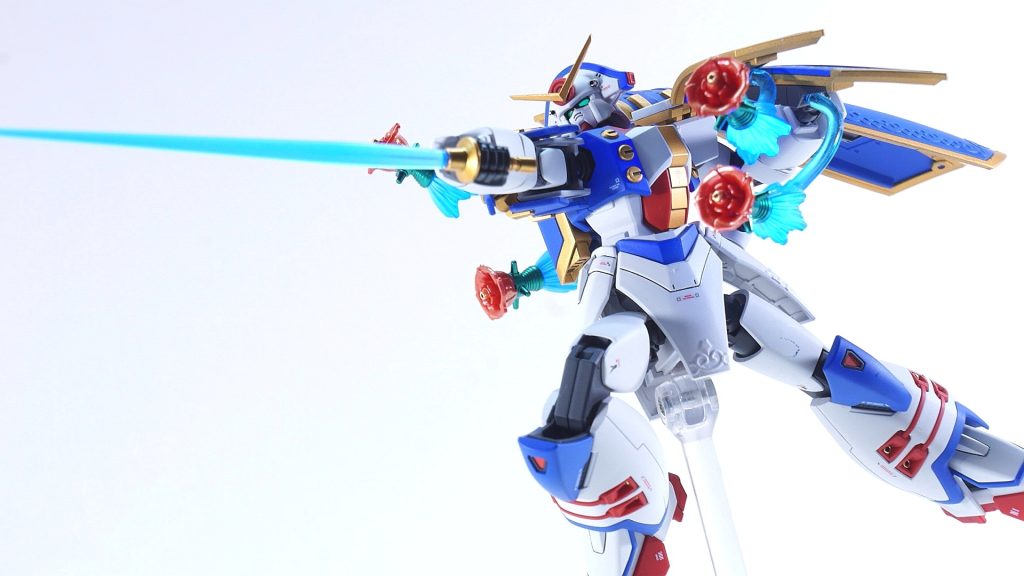 ガンダムローズ。最高なんですけどガンダムローズ。まさかローズ出して終わりってこたないよな。他のシャッフル同盟機体、ぜひお待ちしております。