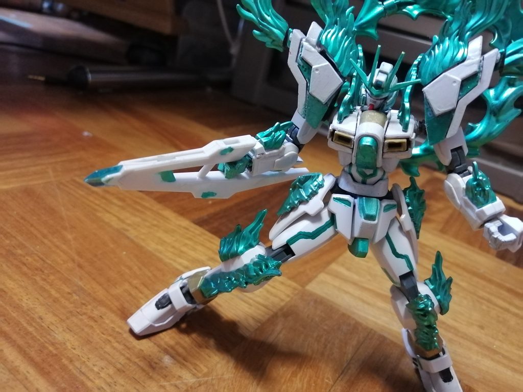 名の無き緑の炎–2枚目/制作者：heater