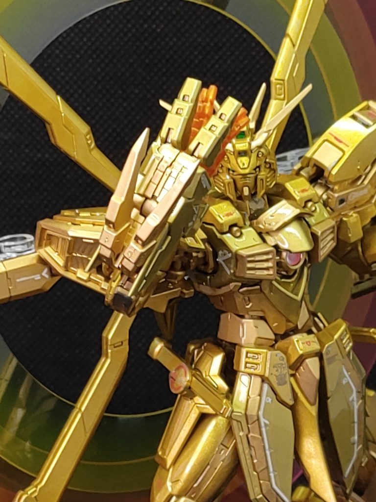 ゴットフィンガー構えズーム