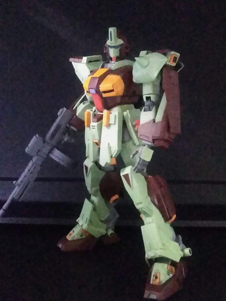 この子も実家のマウンテンサイクルより発掘しました。もちろん弟制作です。　　MG在るのに敢えて作ってみました。