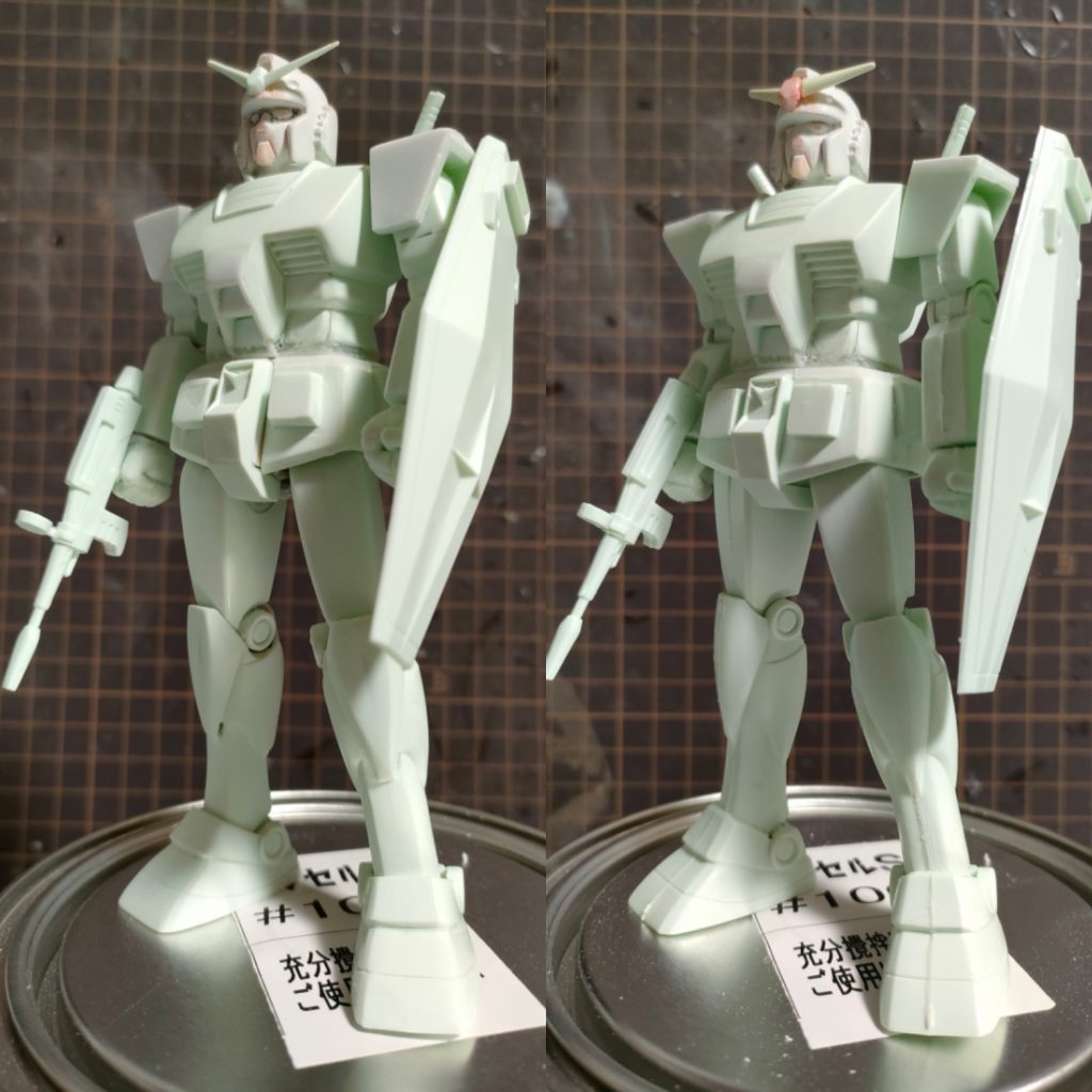 ベストメカコレクションNo4　RX-78ガンダム1/144プロポーション改造–2枚目/制作者：TAISK