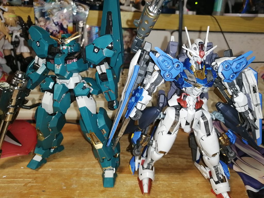 エアリアルと並べてみた