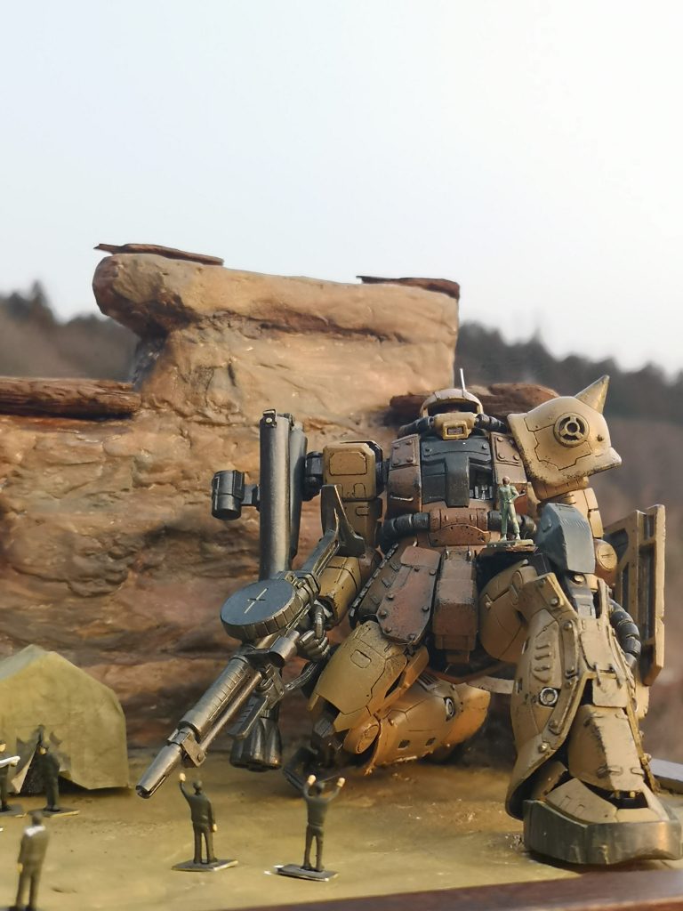 RG ザクⅡ（砂漠戦仕様）