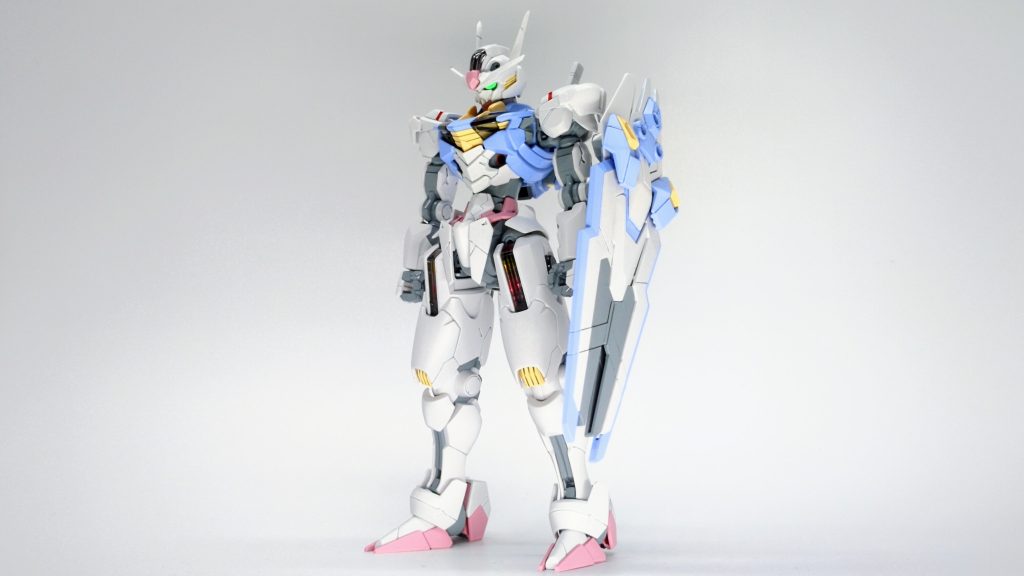 ＨＧガンダムエアリアル　ペールカラー全塗装–4枚目/制作者：ましこゆ