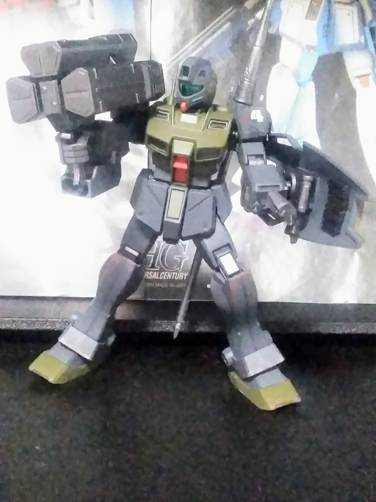No 4『ストロベリー小隊 チャン ティ スァン少尉』短・中距離戦闘専門陸ジム装備のミサイルランチャー