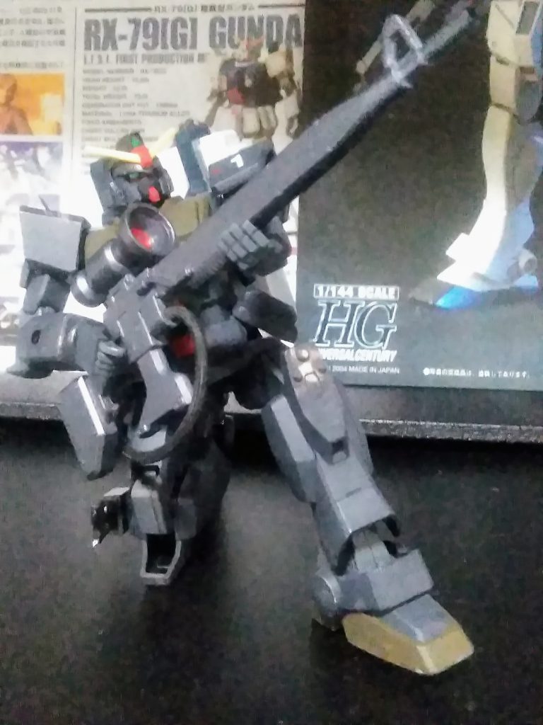 HGUC 陸戦型ガンダム & HGUC ジム・コマンド–4枚目/制作者：みずかトモカサ