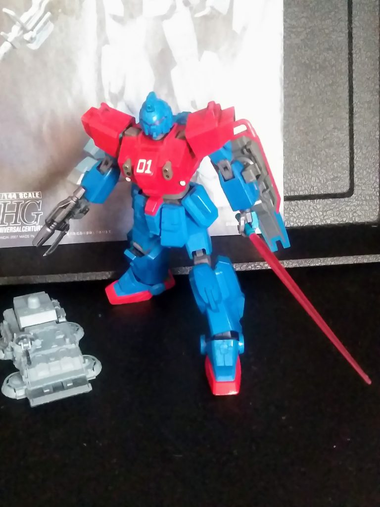 HGUC ジム・ブルーデスティニー(No 80) & 量産型ガンキャノン& ジム・ストライカー–4枚目/制作者:みずかトモカサ