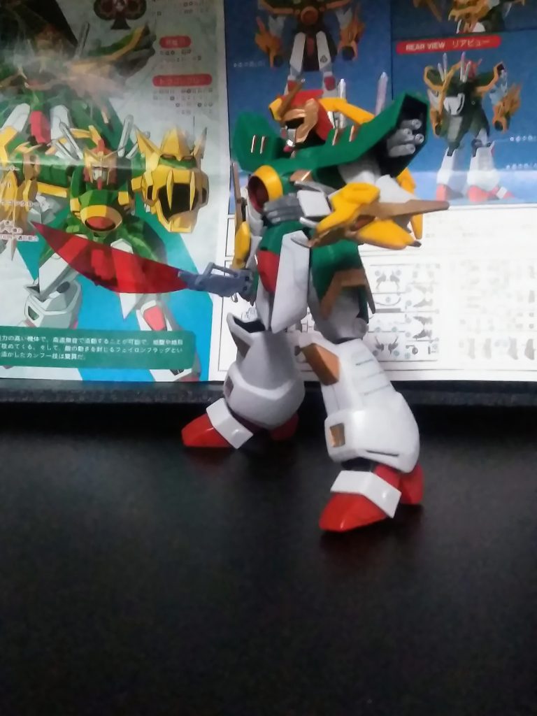 『ビーム青龍刀』　がっしり体型ですが、割りとイケメン