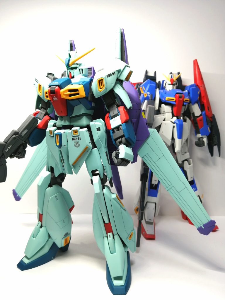 ゼータガンダムVer.2.0といっしょに。最後まで見ていただき、ありがとうございます😸