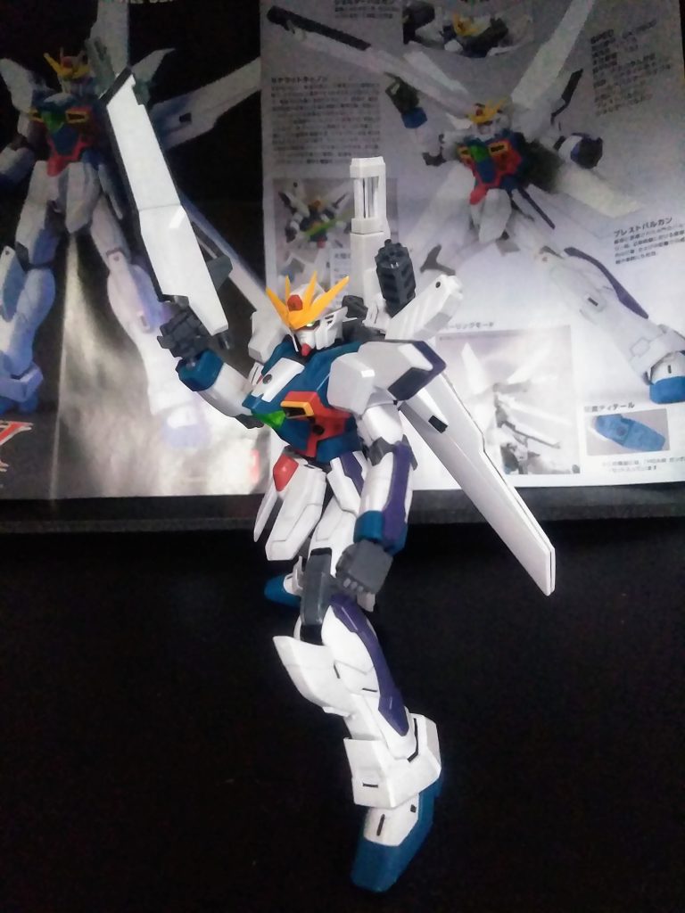 『ガンダム X 』コサエテみました。スマートでイケメン、凄く好みです。