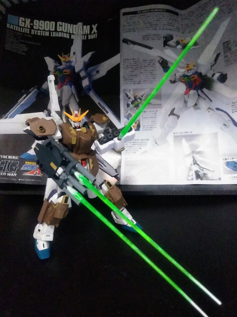 ビームサーベルも３ヶ所より発振