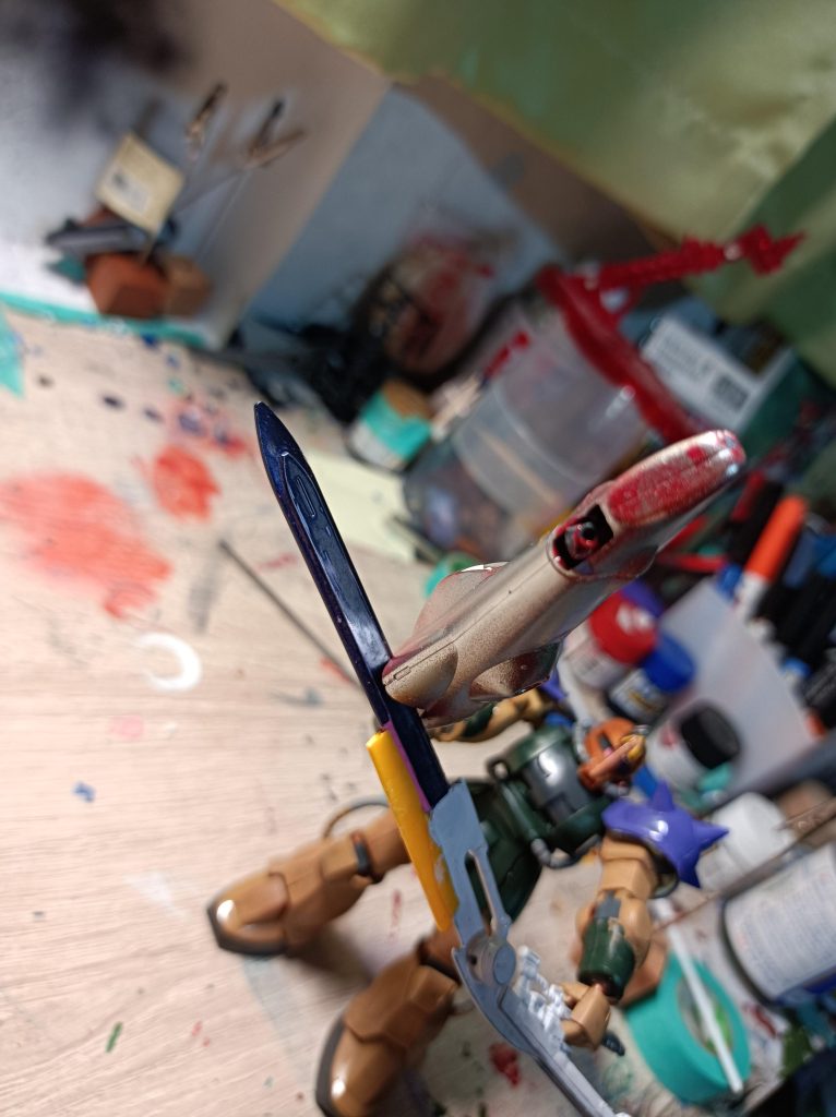 銃口も作りましたが…正直いらなかったと思っています。だって支えられないんだもん(⁠´⁠；⁠ω⁠；⁠｀⁠)