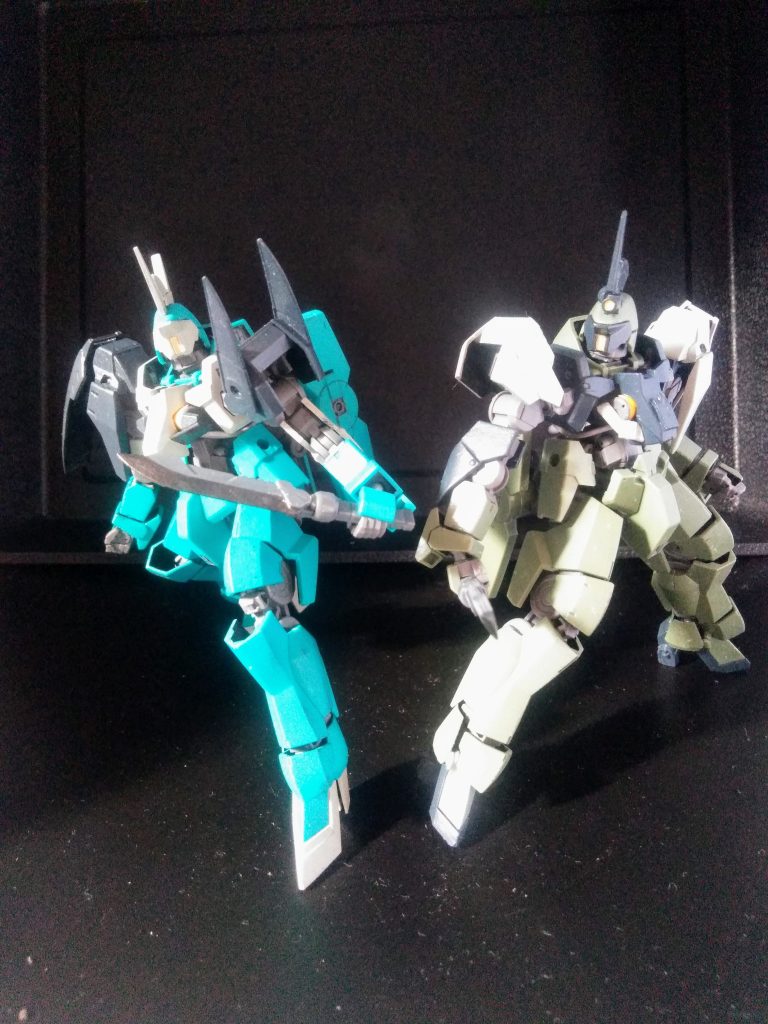 ダガー・ナイフで締め!
