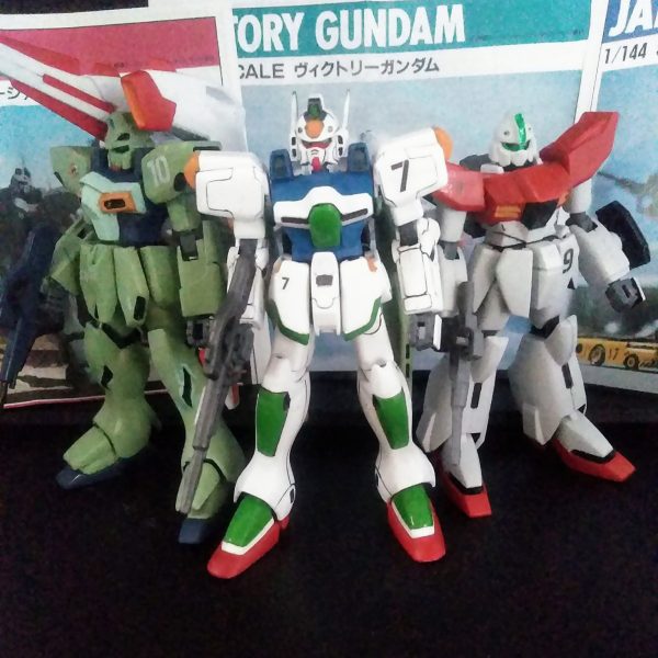 1/144 V ガンダム ヘキサ & ガン・イージー&  ジェムズガン