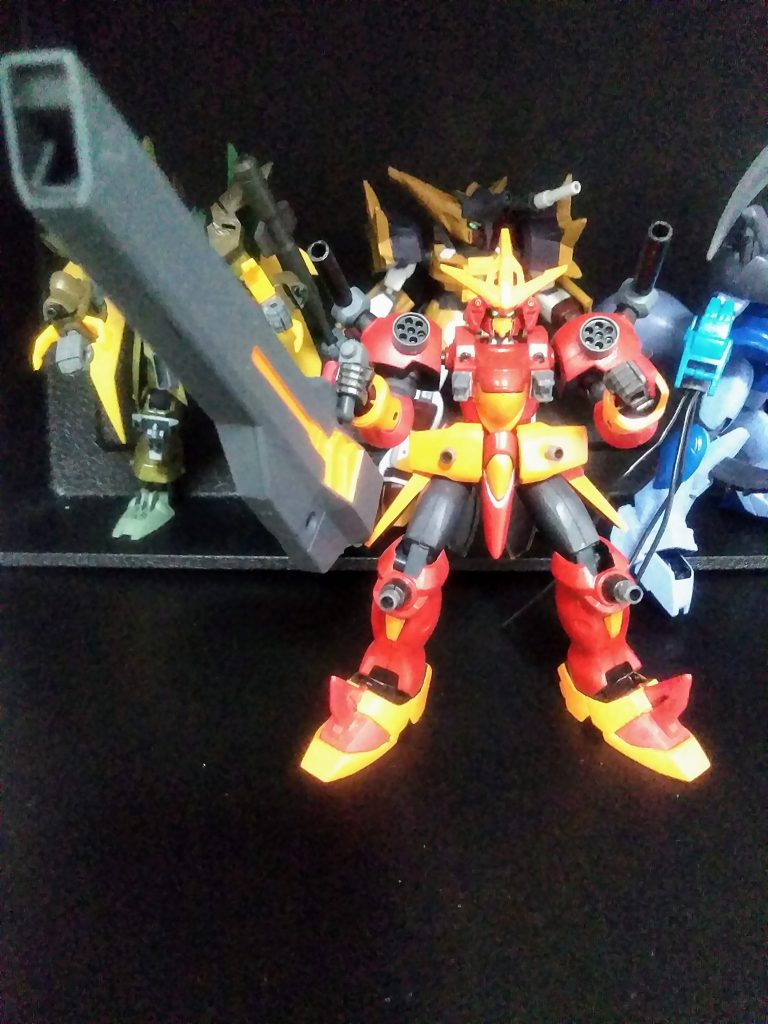 高エネルギー収束砲、全身砲筒だらけ。(全然…正々堂々じゃない😓)