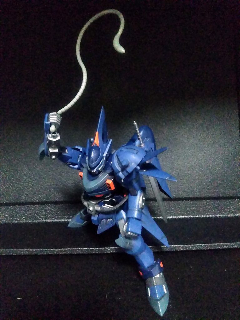 ほ～ら。『ヒートロッド』グフのアイデンティティーだよ。