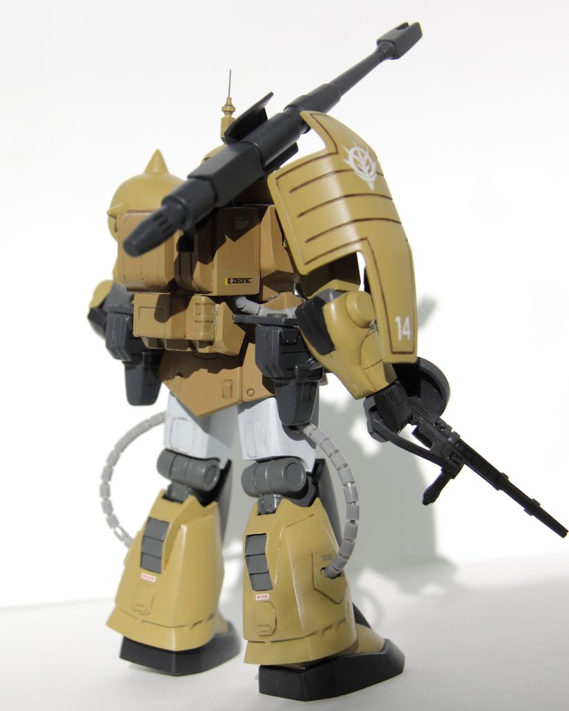 旧キット MS-06Kザクキャノン–4枚目/制作者：24zm