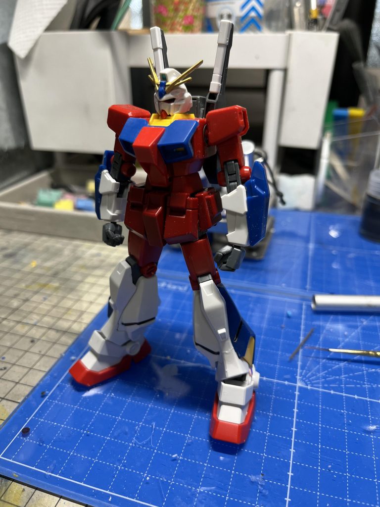 赤いところはアメイジングレッドウォーリアを使っています