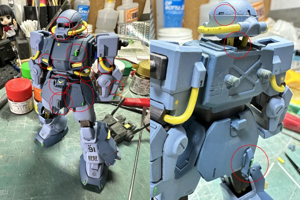 RMS 106 Hi ZACK EFSF useTAKさんのガンプラ作品GUNSTAガンスタ