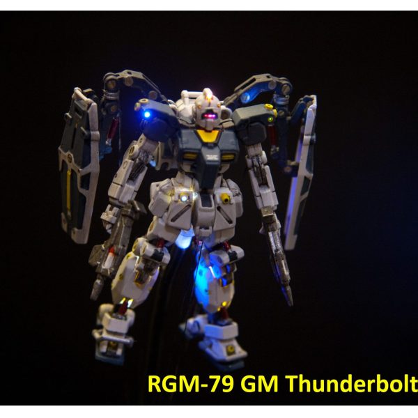 Gundam Artifact II – RGM-79 GM Thunderbolt LED電飾、電気改造