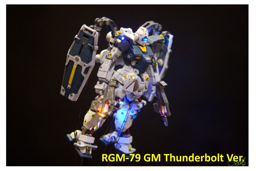 Gundam Artifact II - RGM-79 GM Thunderbolt LED電飾、電気改造–5枚目/制作者:kwluk717