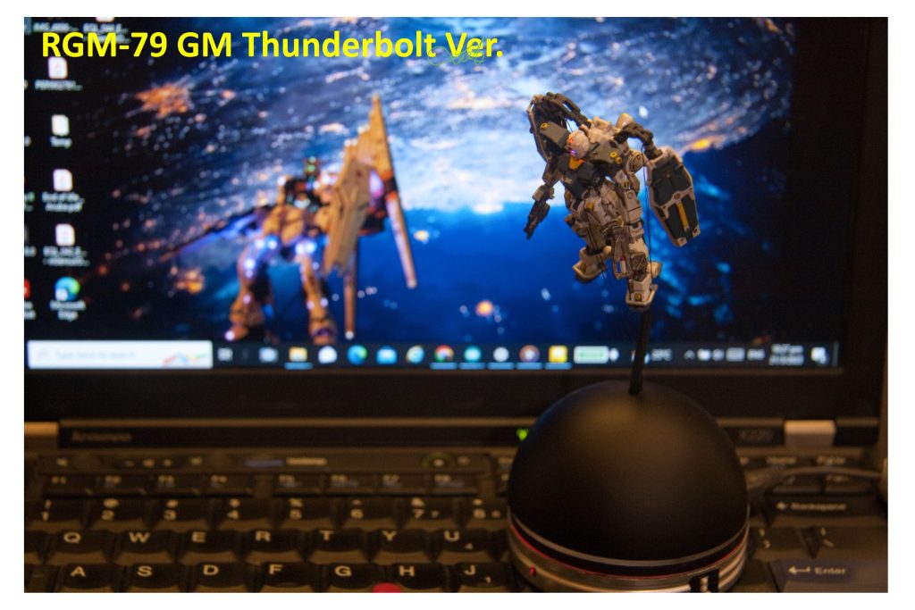 Gundam Artifact II - RGM-79 GM Thunderbolt LED電飾、電気改造–6枚目/制作者:kwluk717
