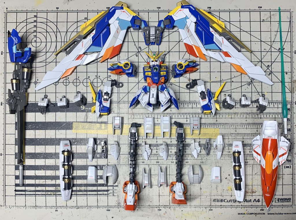 組み上がる前の状態です。