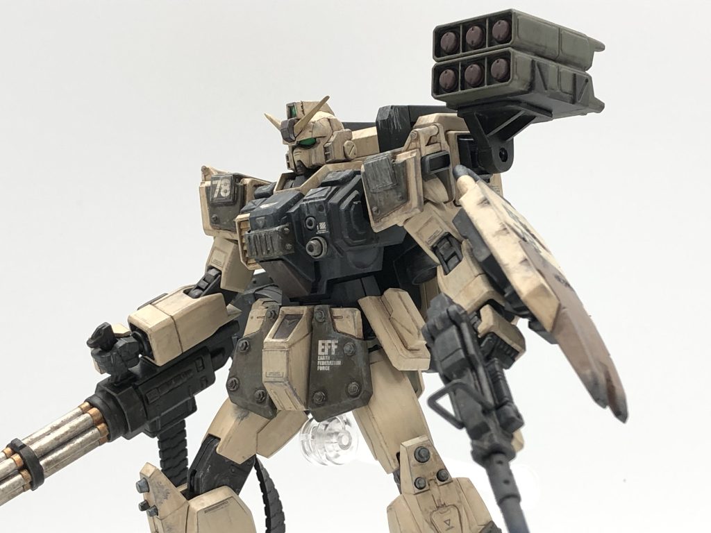 陸戦型ガンダム拠点防衛仕様(火力支援装備)–6枚目/制作者:ぷられい
