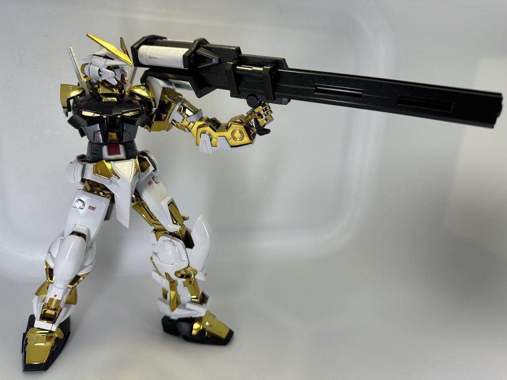 1/100 ガンダムアストレイゴールドフレーム–4枚目/制作者:素組マイスター【エアブラシデビュー★】