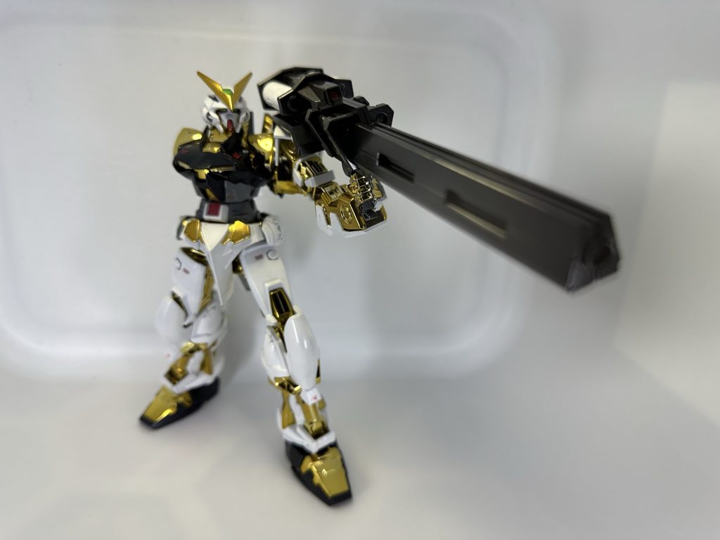 1/100 ガンダムアストレイゴールドフレーム–5枚目/制作者:素組マイスター【エアブラシデビュー★】