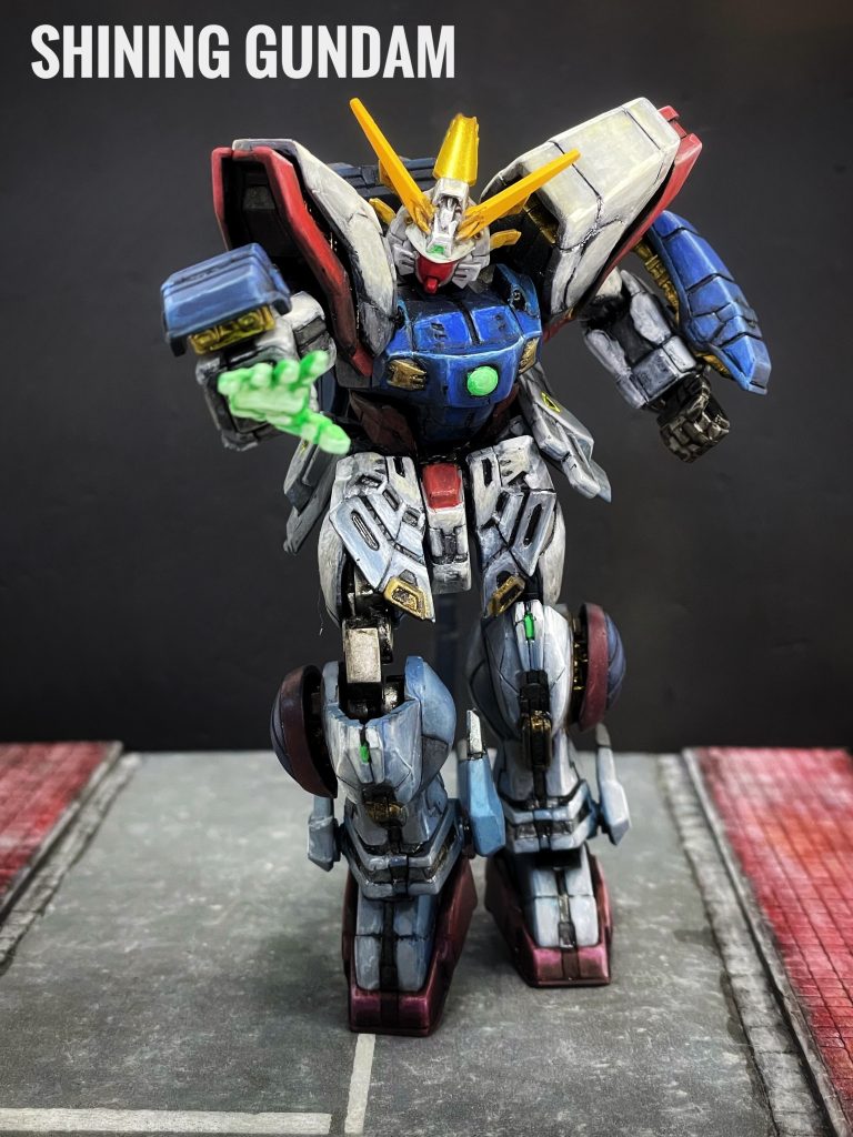 Gフレームデビューしてしまいました♪シャイニングフィンガーを放つシーンを作るのが夢が叶いました！